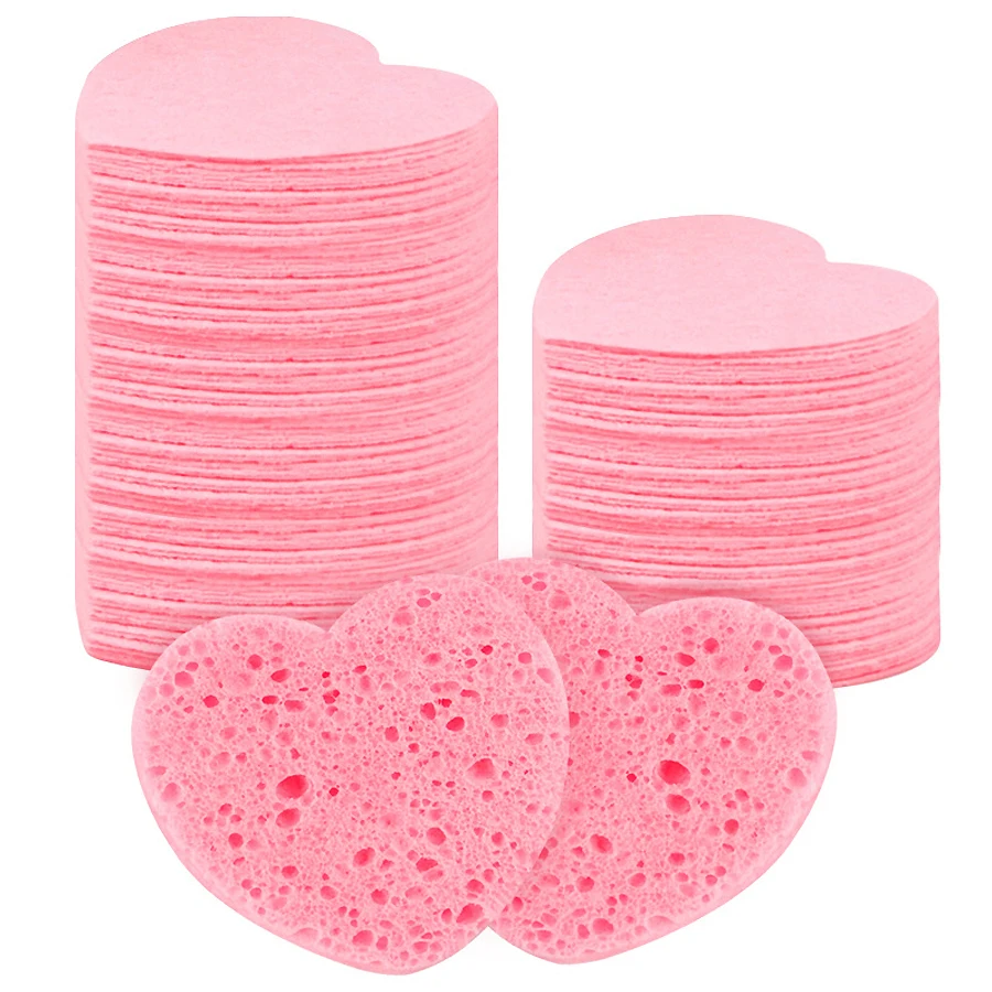 Cosmetic Sponge - 5개입 셀룰로오스 페이스 스펀지 압축형 얼굴
