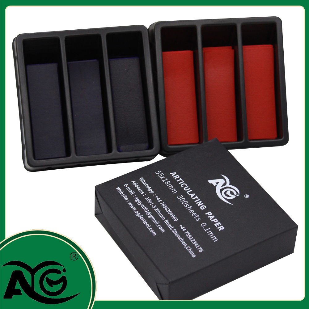 Teeth Whitening Strips - AG 300 시트 치과용 아티큘레이팅 페이퍼