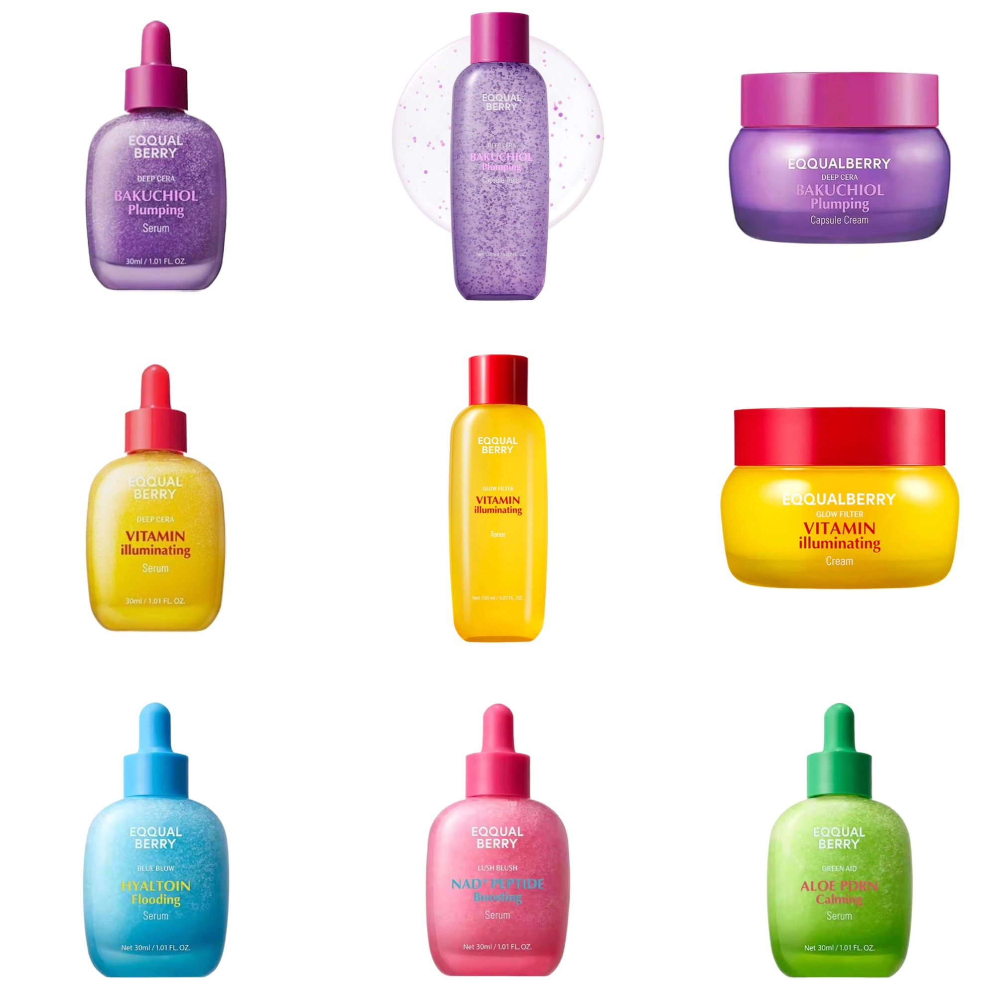 Vitamin C Serum Face - 이퀄베리 바쿠치올 플럼핑 세럼 5,000 PPM