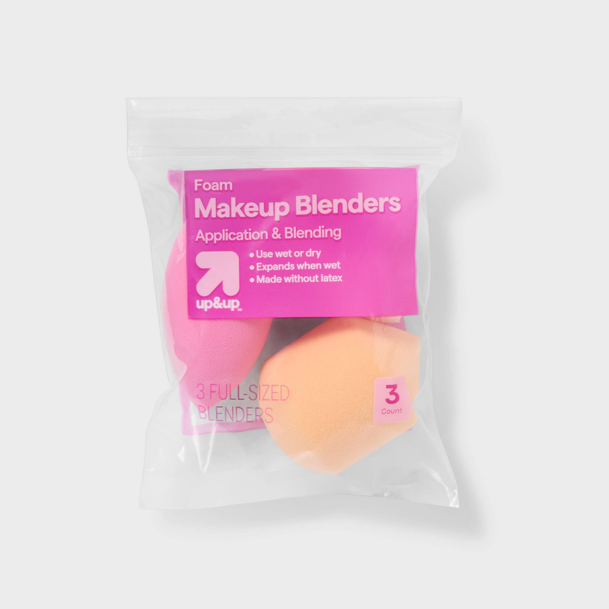 Cosmetic Sponge - 3ct 다양한 모양의 메이크업 블렌더 스펀지
