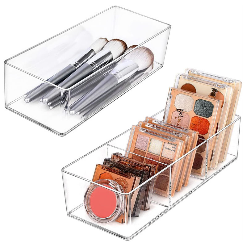 Beauty Makeup Box - 립스틱 메이크업 브러쉬를위한 아크릴 화장품 보관
