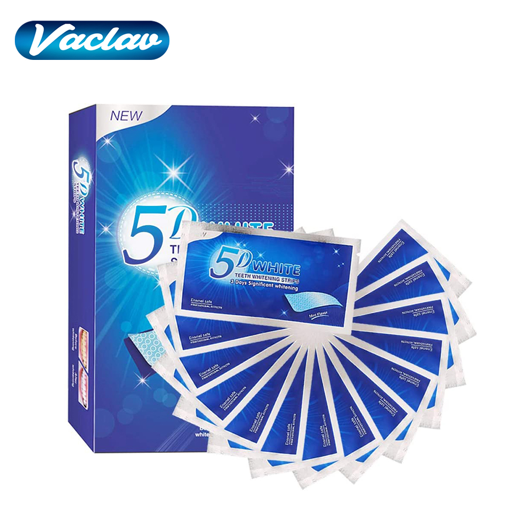 Teeth Whitening Strips - 5D 화이트 치아 미백 스트립 미백