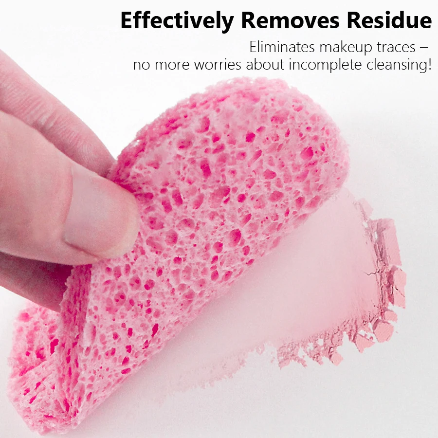 5개입 셀룰로오스 페이스 스펀지 압축형 얼굴 클렌징 마 - Cosmetic Sponge 리뷰 및 가격