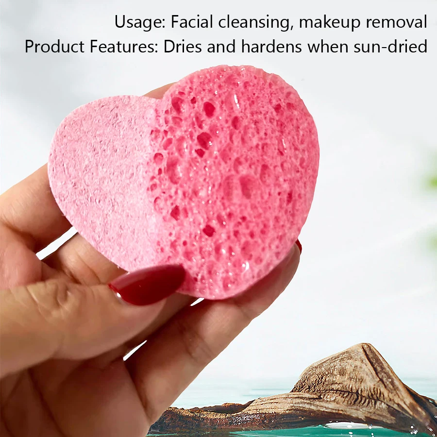 5개입 셀룰로오스 페이스 스펀지 압축형 얼굴 클렌징 마 - Cosmetic Sponge 리뷰 및 가격