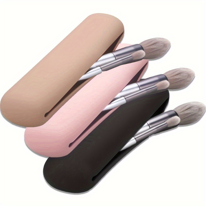 여행용 메이크업 브러쉬 거치대, 실리콘 트렌디 및 휴대 - Beauty Makeup Face 리뷰 및 가격