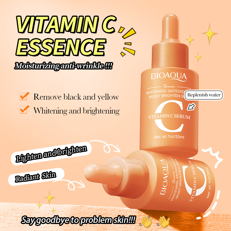 1/3pcs BIOAQUA 비타민 C 레티놀 히알루론산 - Vitamin C Serum Face 리뷰 및 가격