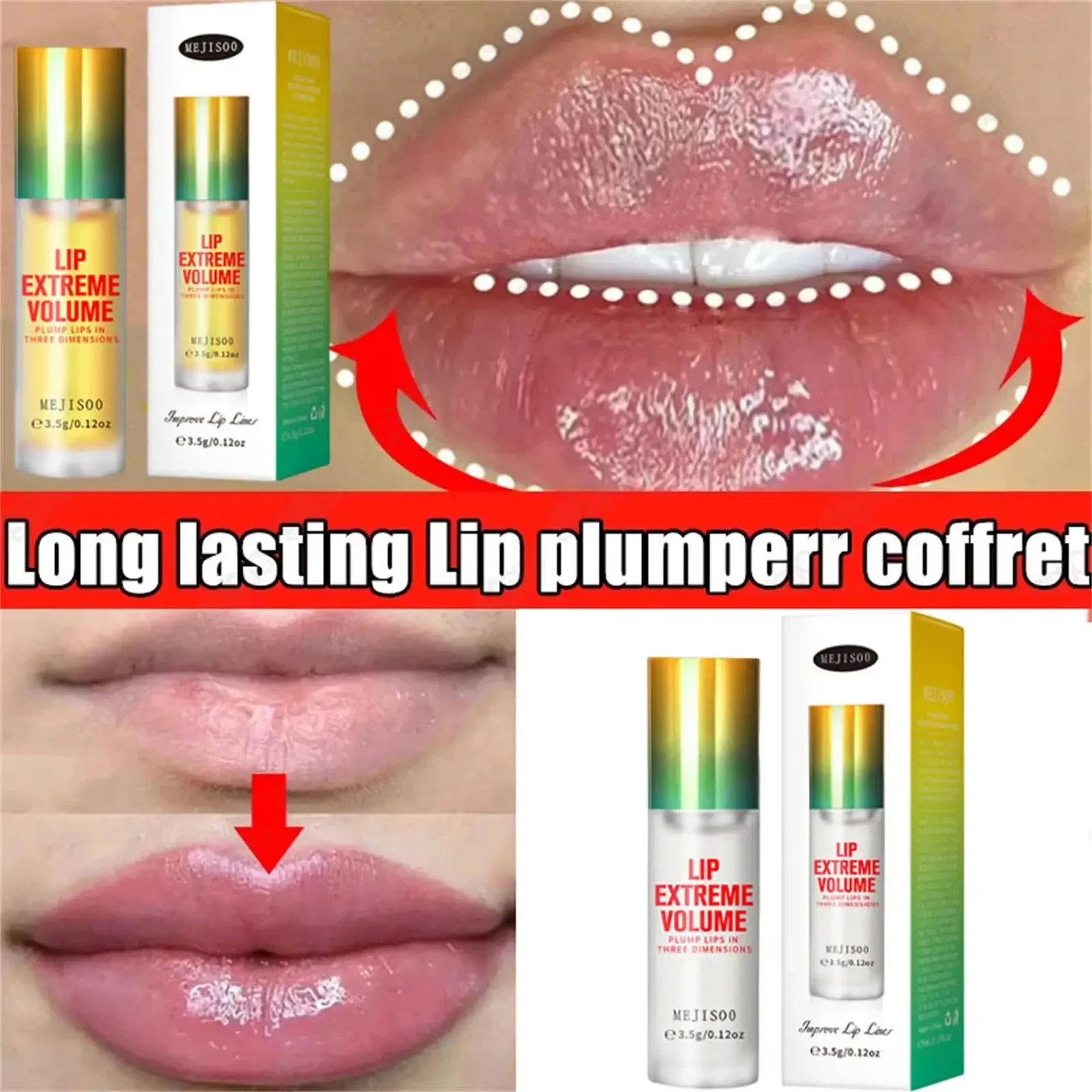 인스턴트 볼류마이징 립 플럼퍼 오일 립 인핸서 립 글로 - Lip Gloss Plumping 리뷰 및 가격