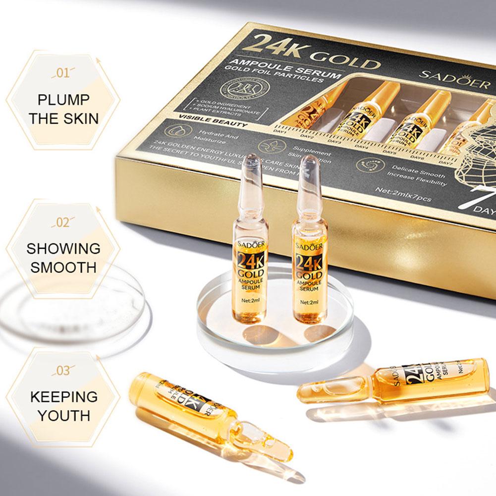 2ml*7 바이알/박스 비타민 C 앰플 에센스 24K  - Vitamin C Serum Face 리뷰 및 가격