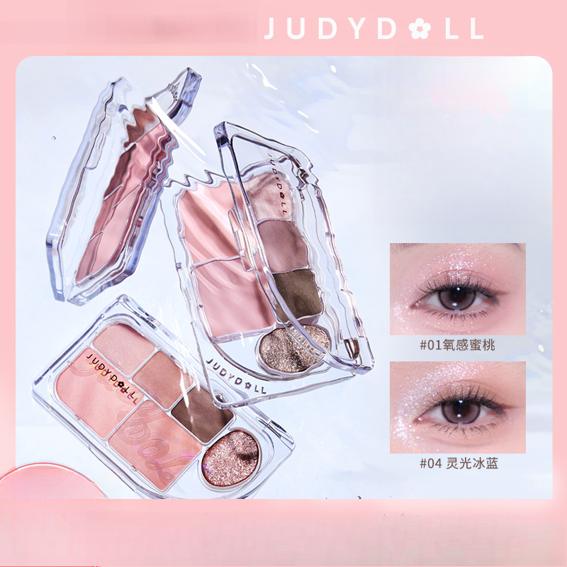 Judydoll 6color 매트 샤인 아이섀도 플레이 - Merit Beauty Makeup 리뷰 및 가격