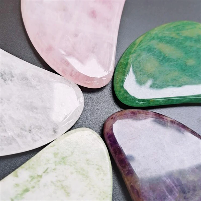 천연 녹옥 롤러 얼굴 마사지 괄사 보드 크리스탈 스톤  - Jade Roller Gua Sha 리뷰 및 가격
