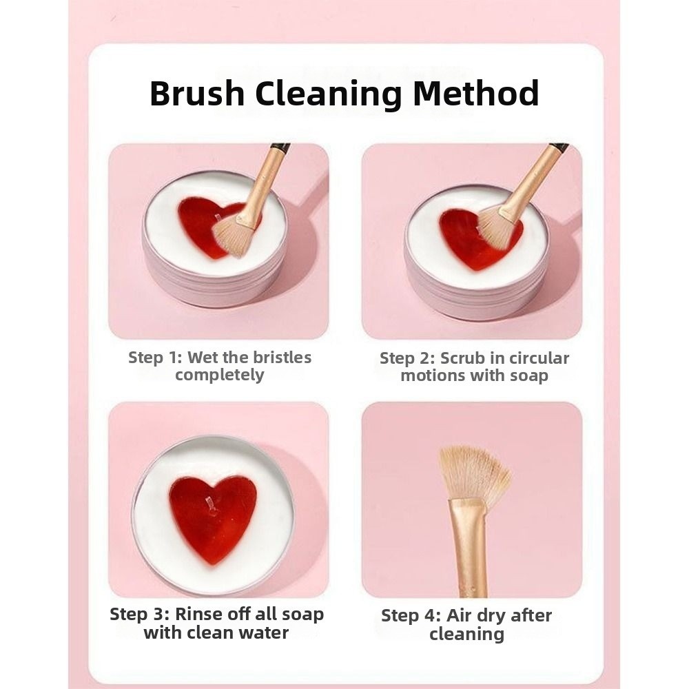 딥 클린 메이크업 브러쉬 클리너 비누(실리콘 매트 포함 - Cosmetic Sponge 리뷰 및 가격