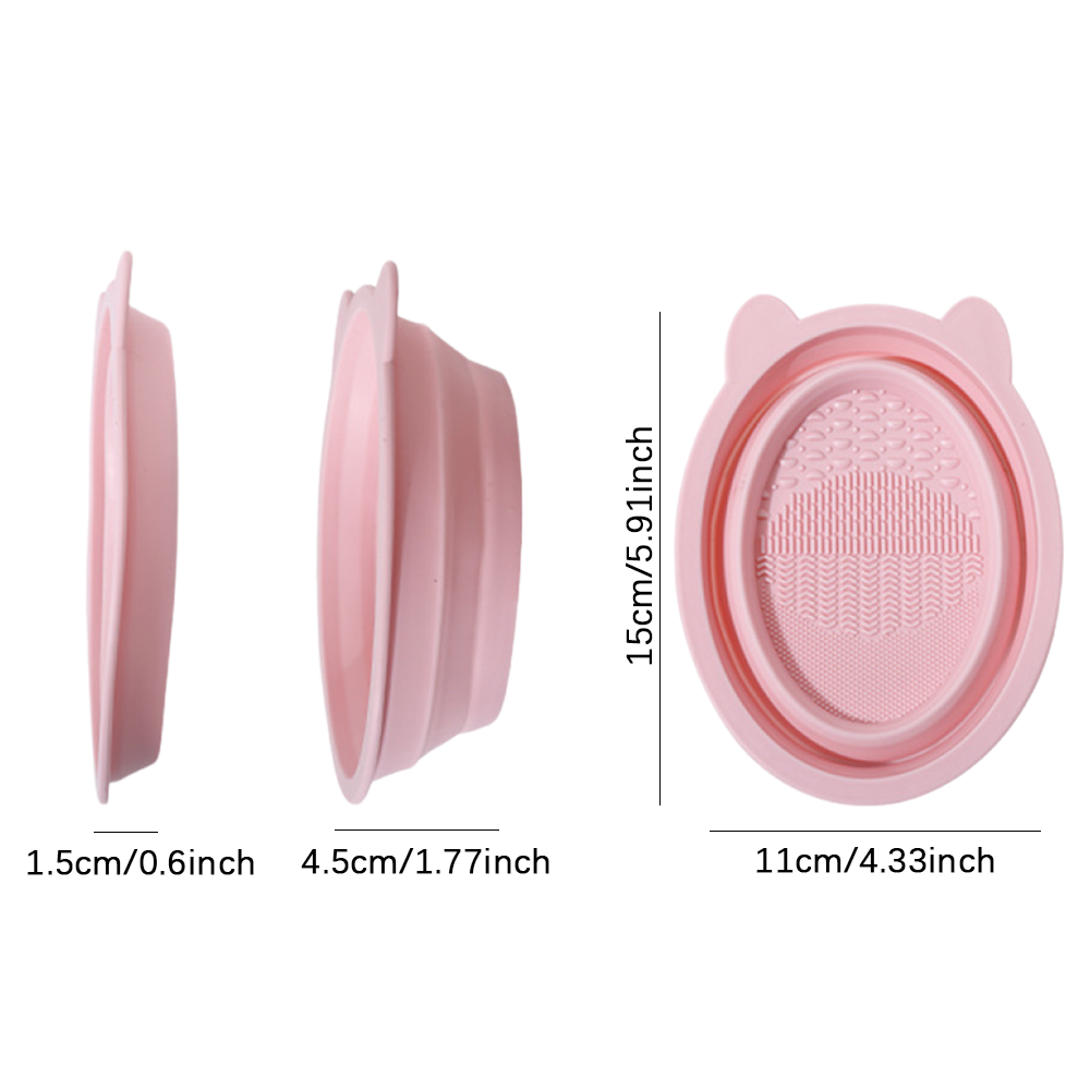 접이식 실리콘 메이크업 브러쉬 세척 볼 휴대용 화장품  - Cosmetic Sponge 리뷰 및 가격