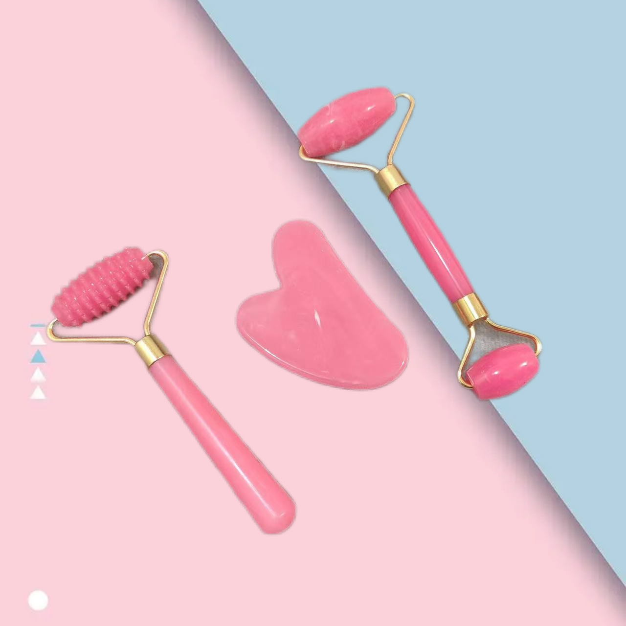 3Pcs Gua Sha 스크레이퍼 보드 롤러 마사지 G - Jade Roller Gua Sha 리뷰 및 가격