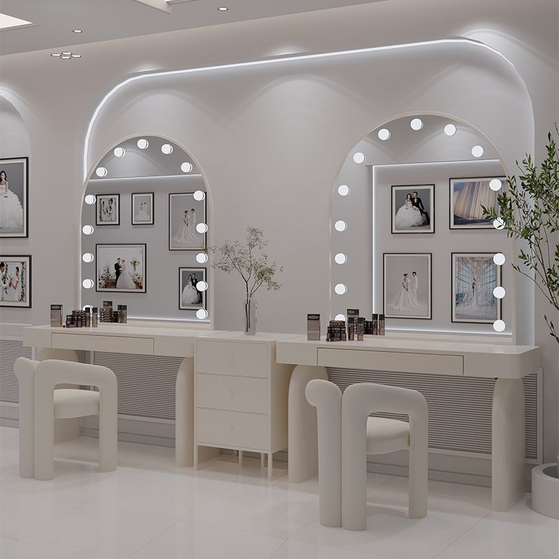 램프가 있는 화장대 메이크업 아티스트 메이크업 테이블  - Beauty Makeup Studio 리뷰 및 가격