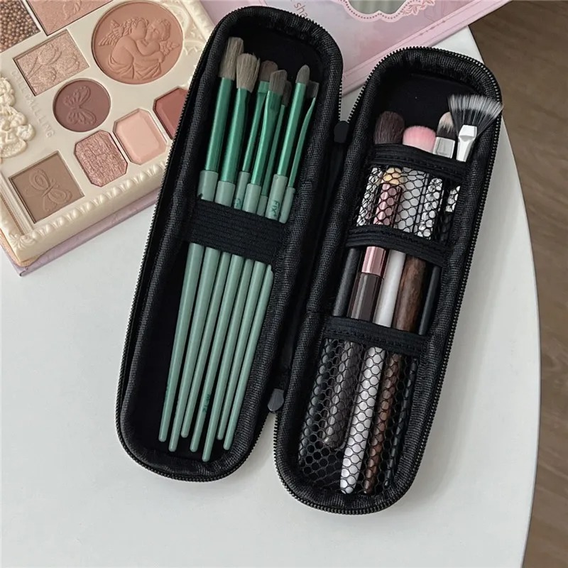 1pc 블랙 화장품 가방 방수 더블 지퍼 메이크업 브러 - Beauty Bag Makeup 리뷰 및 가격
