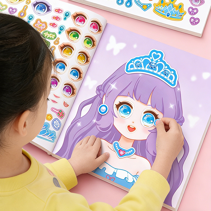 공주 메이크업 스티커, 패셔너블한 인형 디자인의 DIY - Beauty Makeup Game 리뷰 및 가격