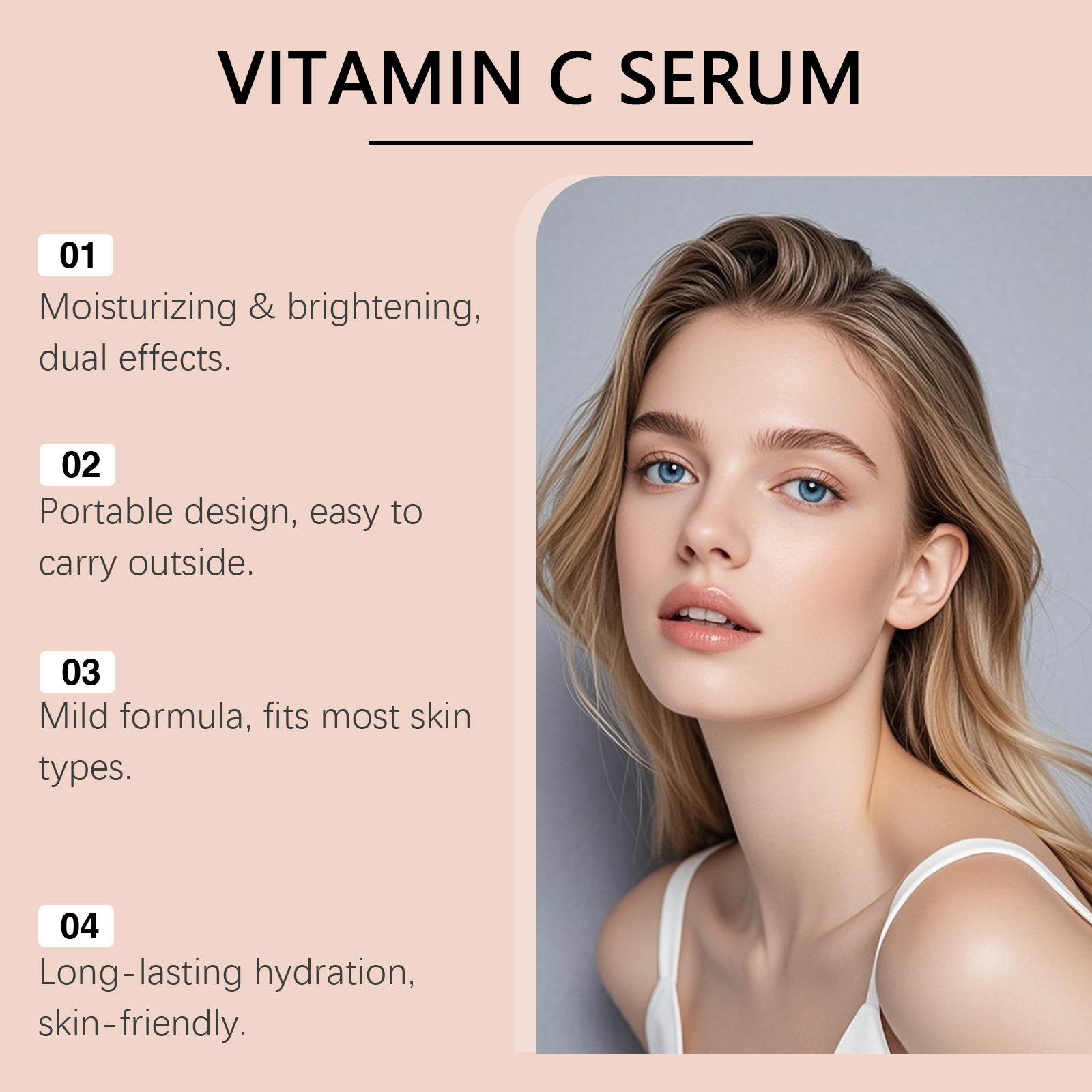 비타민 C 세럼 페이스용 히알루론산 브라이트닝 다크 스 - Vitamin C Serum Face 리뷰 및 가격
