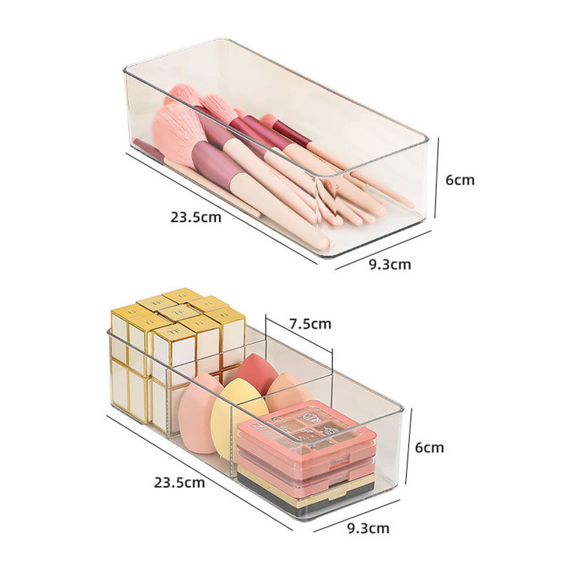 립스틱 메이크업 브러쉬를위한 아크릴 화장품 보관 상자  - Beauty Makeup Box 리뷰 및 가격