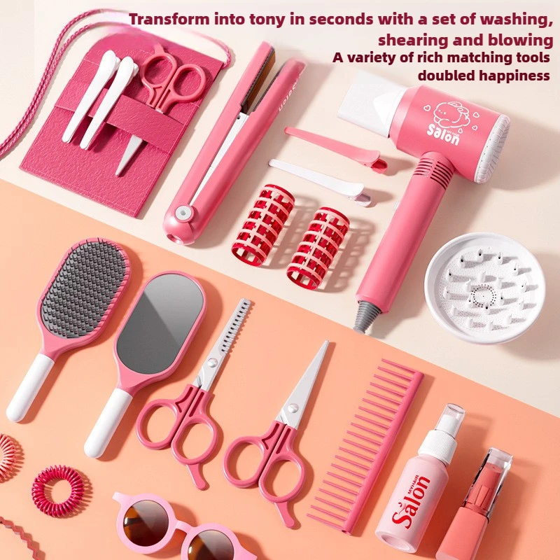 여아용 헤어 뷰티 살롱 세트, 시뮬레이션 헤어 드라이어 - Beauty Makeup Game 리뷰 및 가격