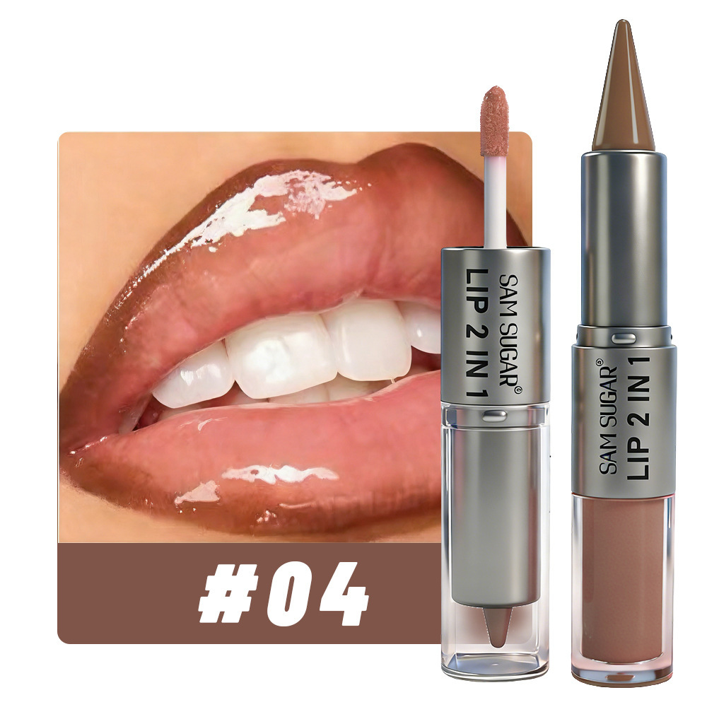 2 in 1 립 라이너 & 립 글로스, 듀얼 엔드 하이 - Lip Gloss Plumping 리뷰 및 가격