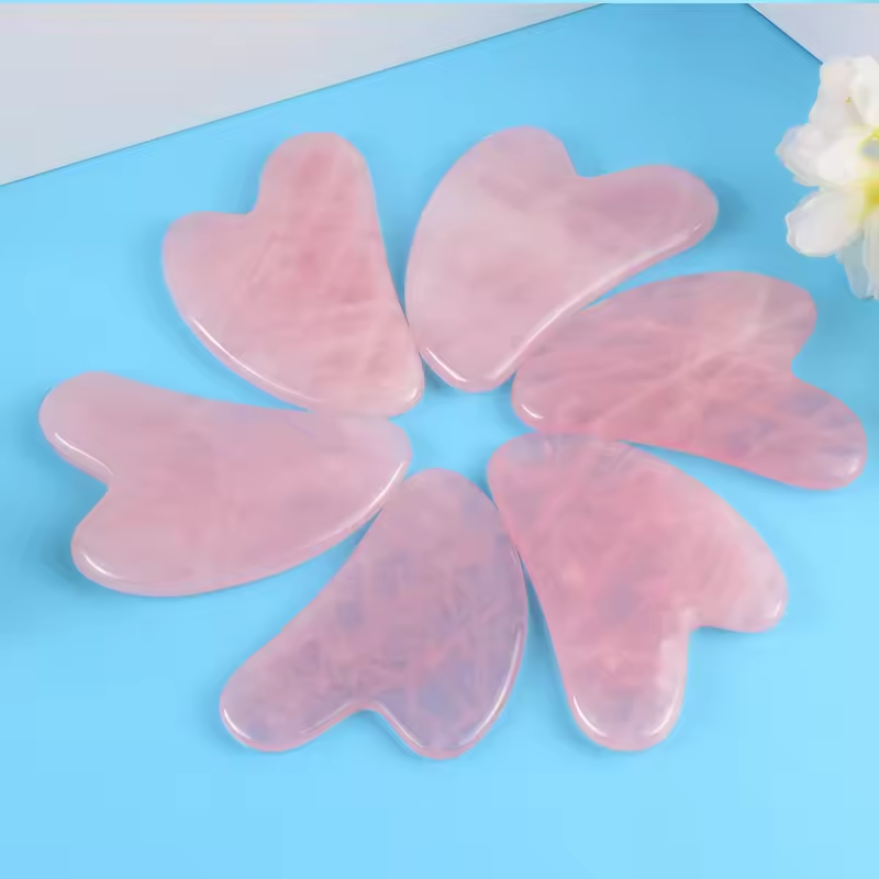 천연석 구아샤 옥 페이셜 뷰티 스크래핑 마사지 도구 탄 - Jade Roller Gua Sha 리뷰 및 가격
